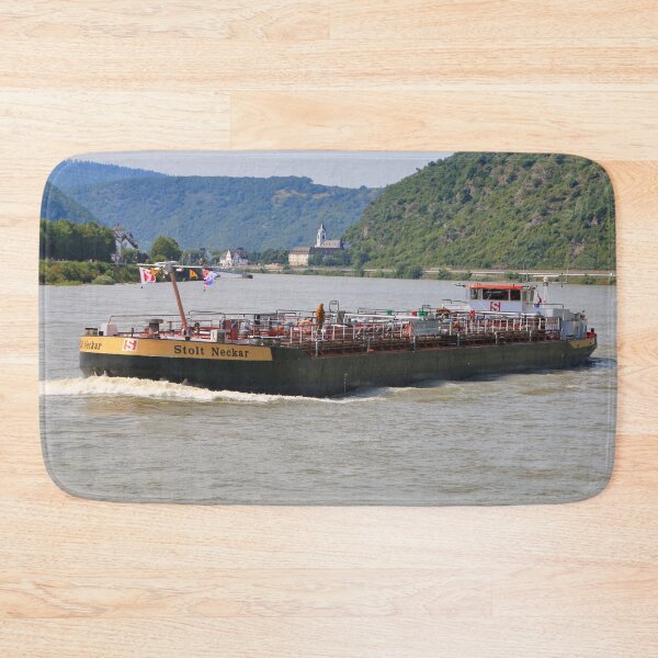 Item preview, Barge on the River Rhine 3 designed and sold by FranWest.