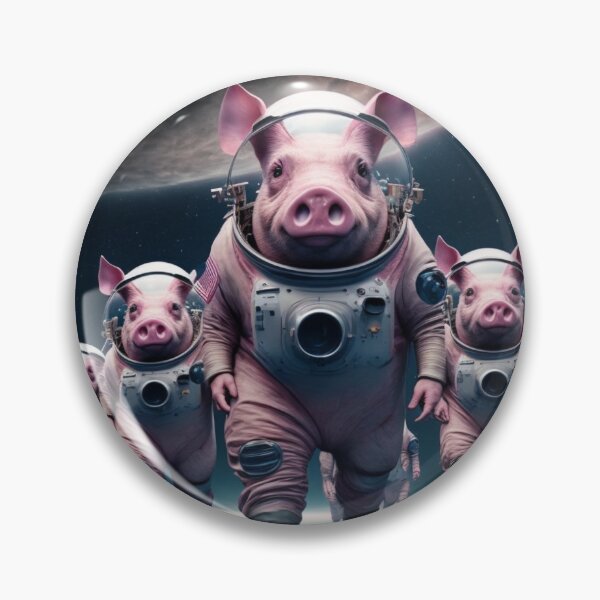 Item preview, Annual march of the space pigs designed and sold by Arulsha.