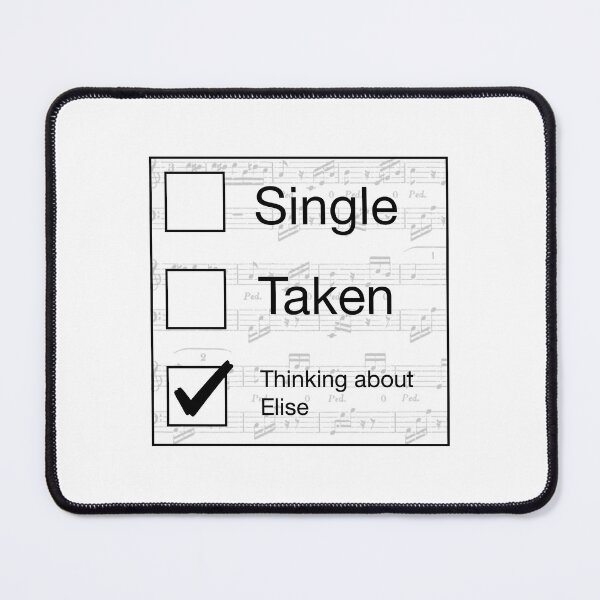 Item preview, Single/Taken/Thinking about Elise designed and sold by MadebyMahler.