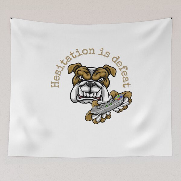 Item preview, Dog - Hesitation is defeat designed and sold by ElLocoMus.