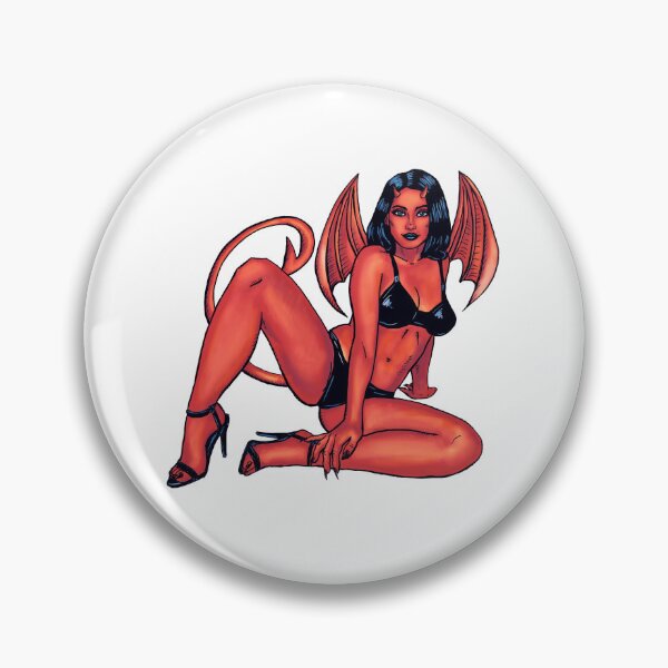 Item preview, Devil Girl Pinup designed and sold by Blissternal.