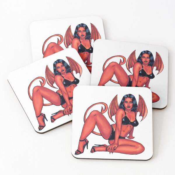 Item preview, Devil Girl Pinup designed and sold by Blissternal.