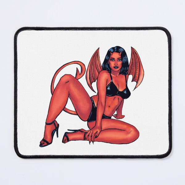 Item preview, Devil Girl Pinup designed and sold by Blissternal.