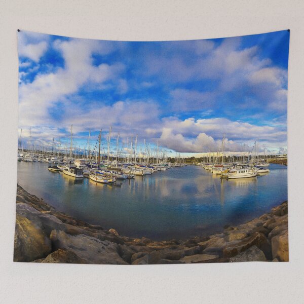 Item preview, Yachts in a row designed and sold by Leonie Morris.