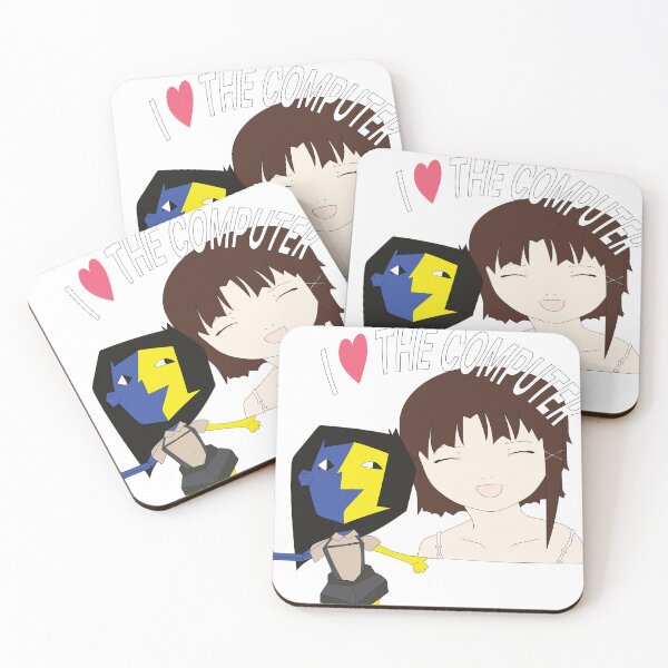 Item preview, Lain and Ena: Computer Love designed and sold by thotwire.