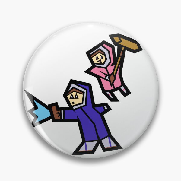 Item preview, Ice Climbers Thick Outline Sticker designed and sold by UrBoyDreigon.