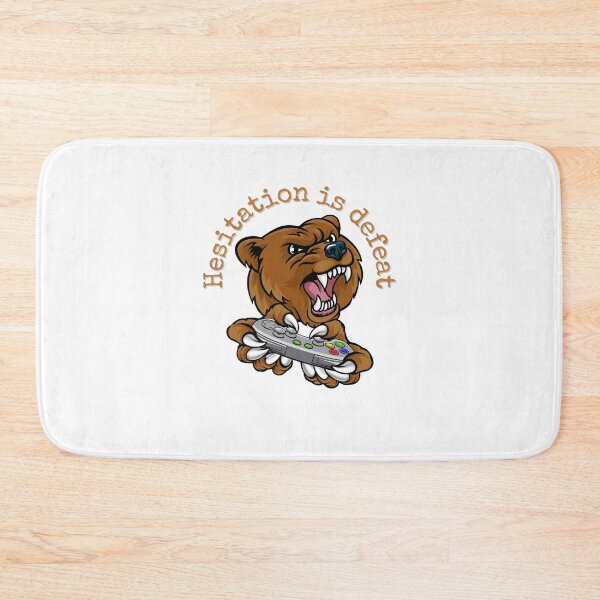 Item preview, Angry Bear - Hesitation is defeat designed and sold by ElLocoMus.
