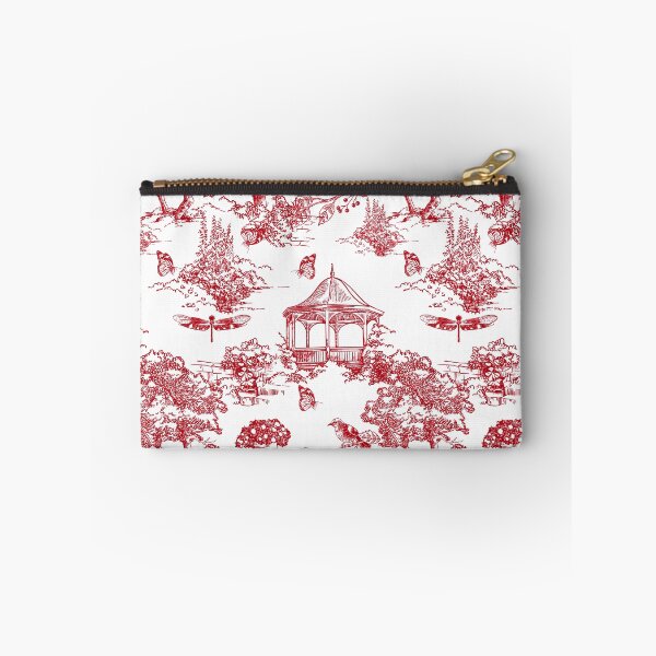 Item preview, Red Toile Pattern designed and sold by Print-Designs.