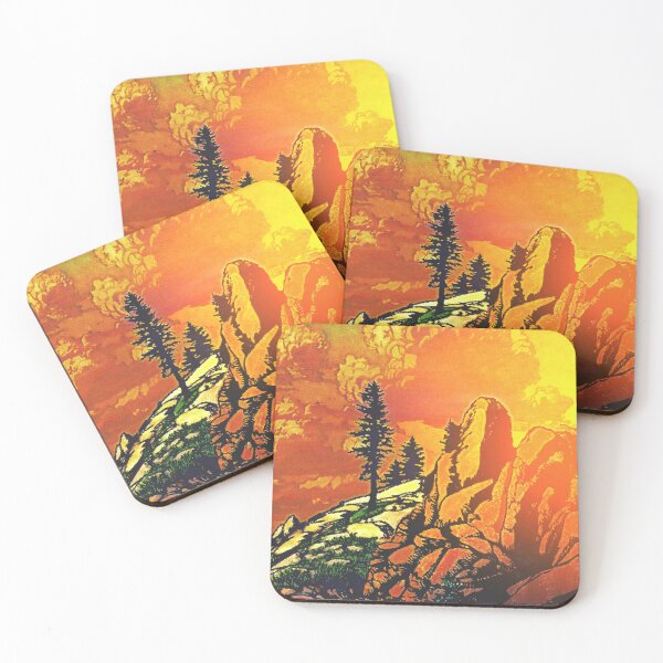 Item preview, Climbing Juho at Sunset - Nature Landscape designed and sold by Kijiermono.