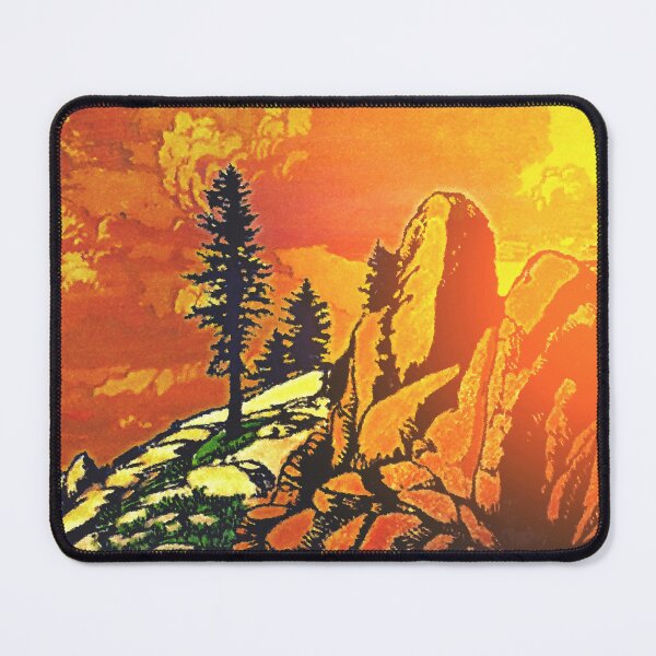 Item preview, Climbing Juho at Sunset - Nature Landscape designed and sold by Kijiermono.