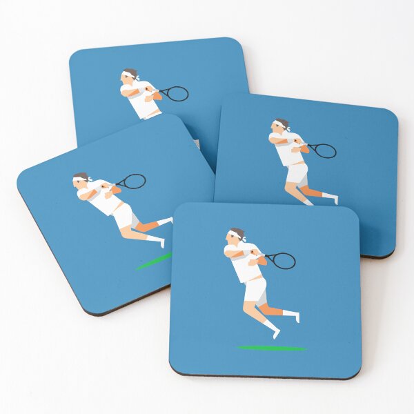 Item preview, Federer In Action Vector Art designed and sold by Lara Samuel.
