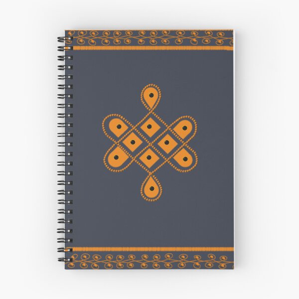 Item preview,  kolam/muggu/sikku kolam - Grey tile designed and sold by ShreecreatE.