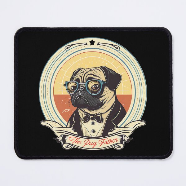 Item preview, The Pug Father vintage designed and sold by nicestr.