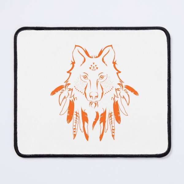 Item preview, Wolf Tribe Orange designed and sold by Barnissim.