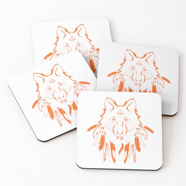 Item preview, Wolf Tribe Orange designed and sold by Barnissim.