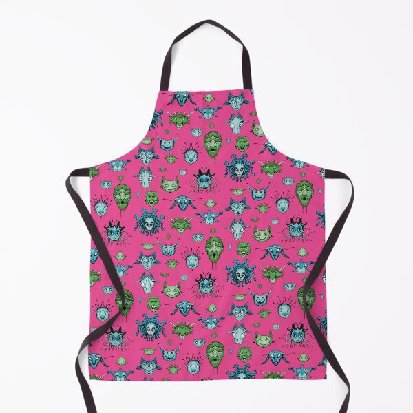 Item preview, Monster Faces Pink Background designed and sold by Josslyn Hagen.