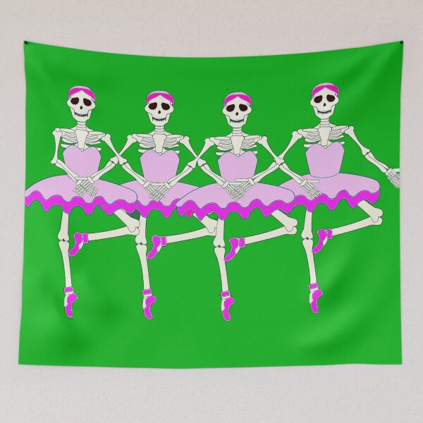 Item preview, Skeletons in Tutus designed and sold by DakotaInspired.