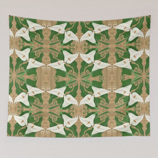 Item preview, Arum lilies - camel designed and sold by AprilAppleArt.