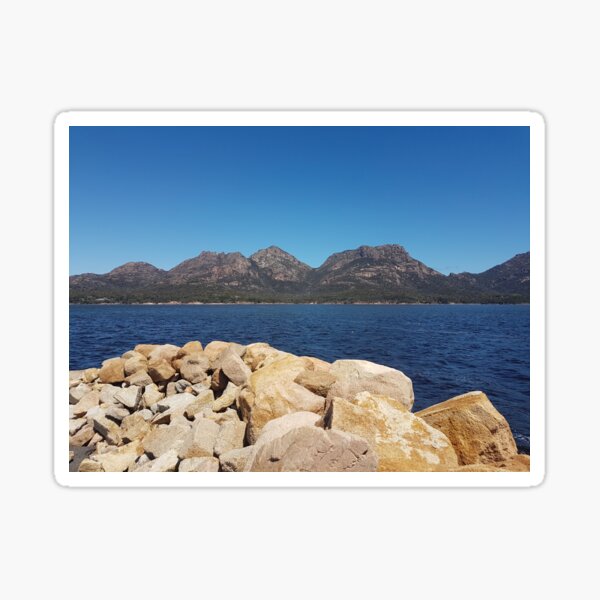 rocky cliffs, rocky shores Sticker