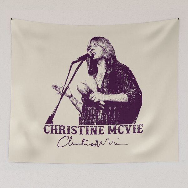 Item preview, Christine McVie Perfect Singer R.I.P Signature Retro 80s 90s Vintage Rock Pop Music designed and sold by RonZimmerman.