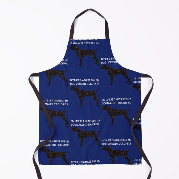 Item preview, My life is a mess but my dog makes it colorful designed and sold by Horsequeenozie.