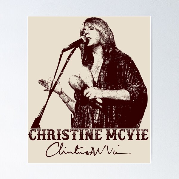 Artikel-Vorschau von Christine McVie Perfekte Sängerin R.I.P Signature Retro 80er 90er Vintage Rock Pop Musik, designt und verkauft von RonZimmerman.