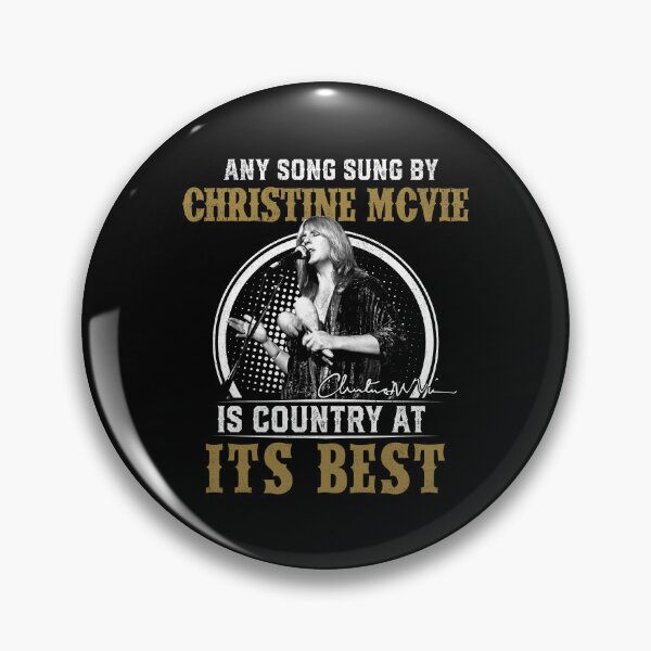 Item preview, Christine McVie Perfect Singer R.I.P Any Song Sung By Christine Mcvie Is Country At Its Best Signature Retro 80s 90s Vintage Rock Pop Music designed and sold by RonZimmerman.