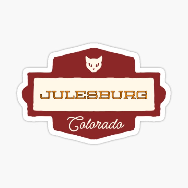 Julesburg Colorado Sticker