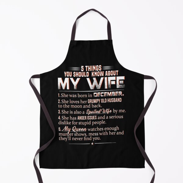 Item preview, 5 Things You Should Know About My Wife Was Born In December Tee Gift Love designed and sold by BargerStore.