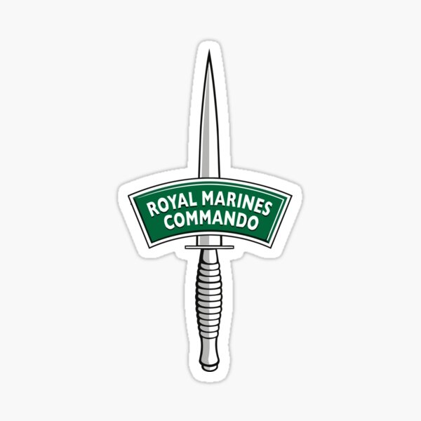 Artikel-Vorschau von Abzeichen des Royal Marines Commando UK, designt und verkauft von CyberYogi.