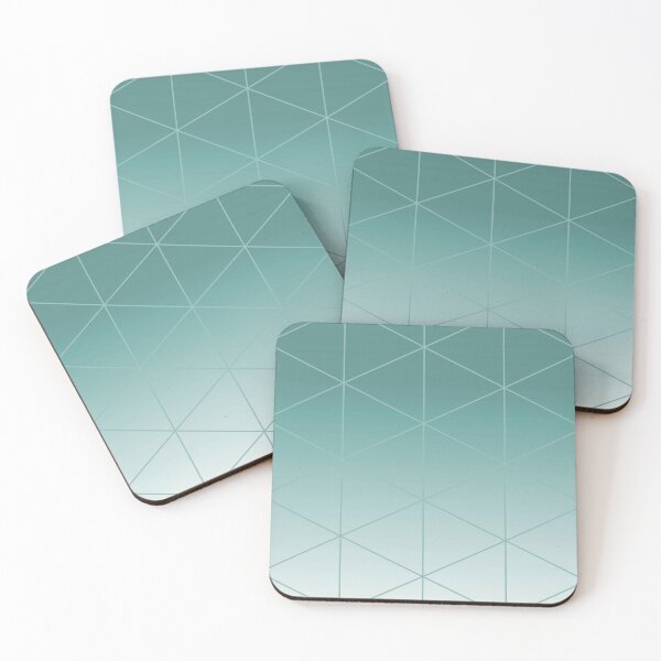 Item preview, Triangular Gradient - Green designed and sold by planDpromotions.