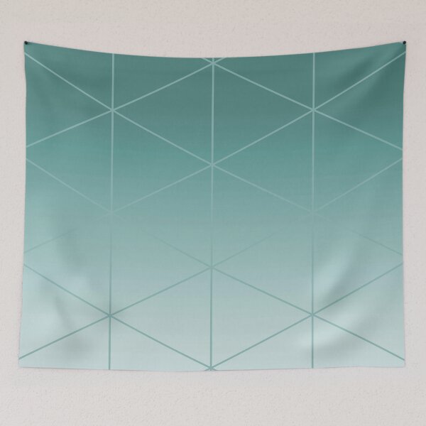 Item preview, Triangular Gradient - Green designed and sold by planDpromotions.