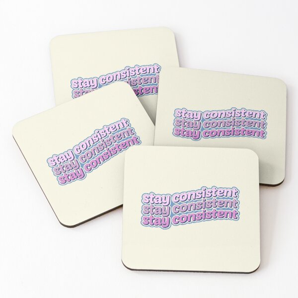 Item preview, Stay Consistent Purple Motivational designed and sold by dailycake.