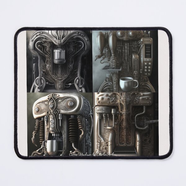 Item preview, Alien Coffee Machine Poster Print designed and sold by Charlies-Artbox.