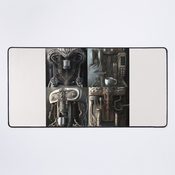 Item preview, Alien Coffee Machine Poster Print designed and sold by 3 CITIES.