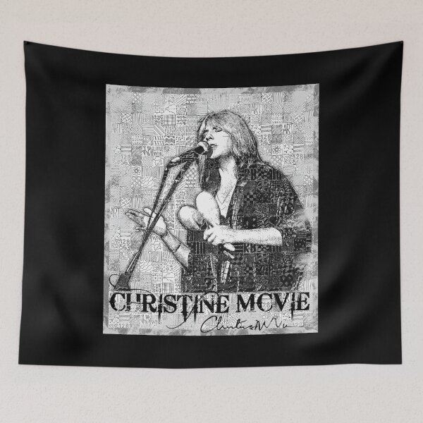 Item preview, Christine McVie Perfect Singer R.I.P Signature Retro 80s 90s Vintage Rock Pop Music designed and sold by RonZimmerman.