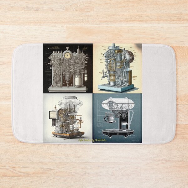Item preview, Coffee Machine Poster Print designed and sold by Charlies-Artbox.