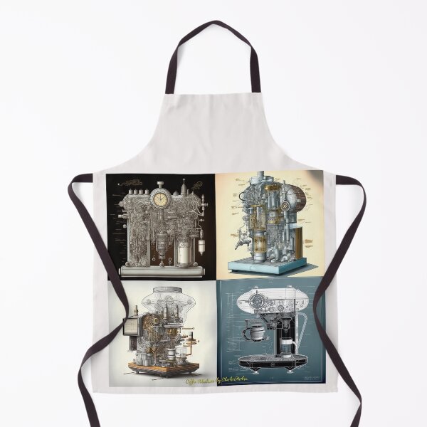Item preview, Coffee Machine Poster Print designed and sold by Charlies-Artbox.