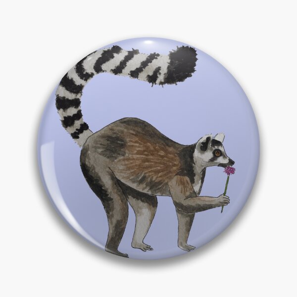 Item preview, Happy Lemur Eating Flower Light designed and sold by Nicky Rollings.