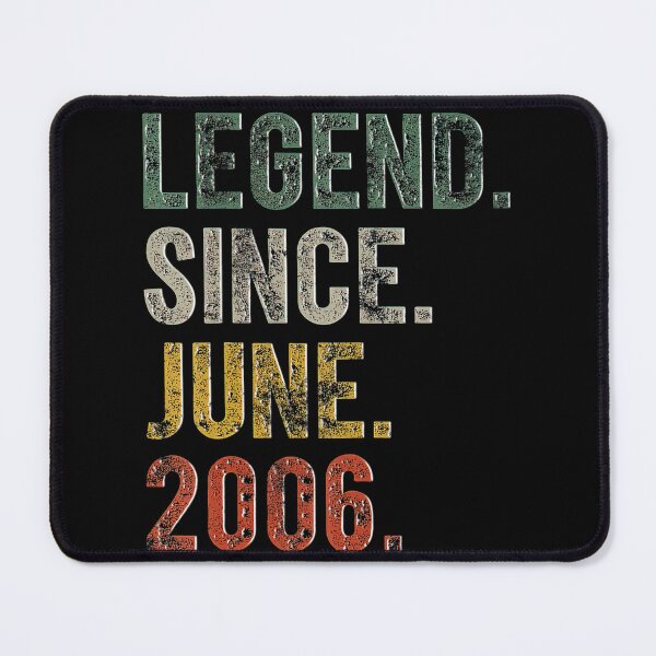 Item preview, 16th Birthday Retro 16 Years Old Legend Since June 2006 designed and sold by BargerStore.