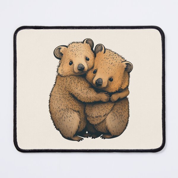 Item preview, Cute Quokkas Hugging - Significant Quokkas designed and sold by stickertopic.