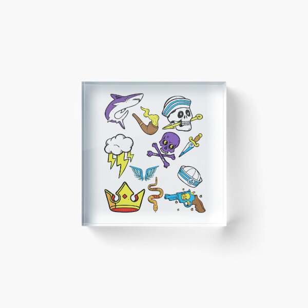 Item preview, Cool Tattoo Collection | Traditional Tattoo Art  designed and sold by mkzmerch.