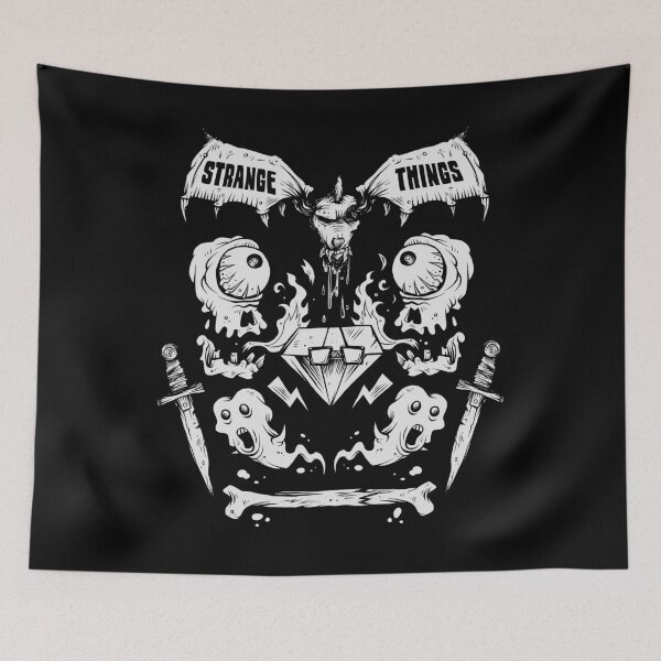 Item preview, Ghouls, Ghosts, Gems & Daggers (WHITE) designed and sold by strangethingsA.