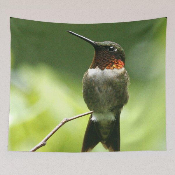 Item preview, ruby throated hummingbird designed and sold by Enola Gay Wagner.