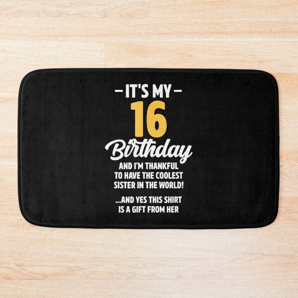Item preview, 16 Year Old Boy Girl Funny Sister Birthday Decorations designed and sold by BargerStore.