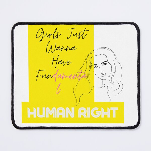 Item preview, Girls Just Wanna Have Fundamental Human Right designed and sold by Alihassan-Art.