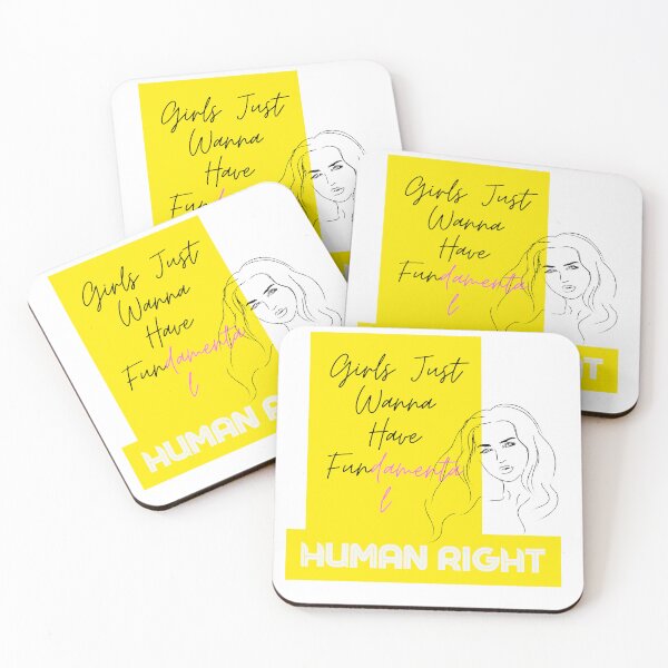 Item preview, Girls Just Wanna Have Fundamental Human Right designed and sold by Alihassan-Art.