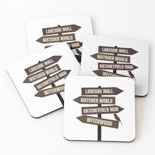 Item preview, Starkid - Hatchetfield Sign Post designed and sold by humnoo.