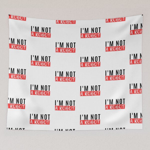 Item preview, I Am Not A Robot designed and sold by Merigold.