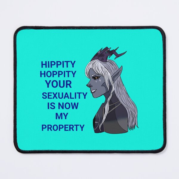 Item preview, Aaravos Hippity Hoppity Your sexuality is now my Property designed and sold by LeatherEvok.